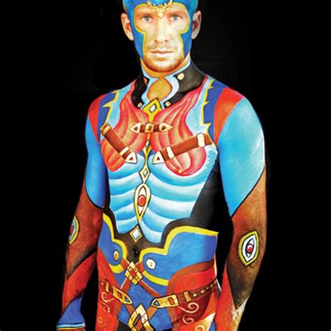 men body paint